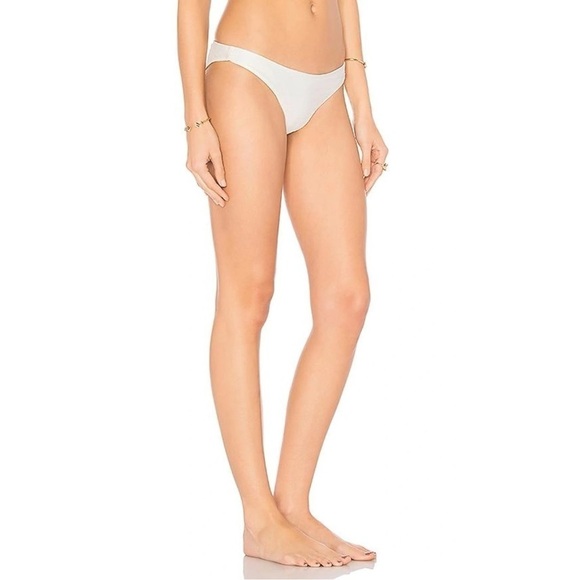Revolve For Love & Lemons La Rochelle Bikini Bottoms in White Size Large NWT - Picture 3 of 12